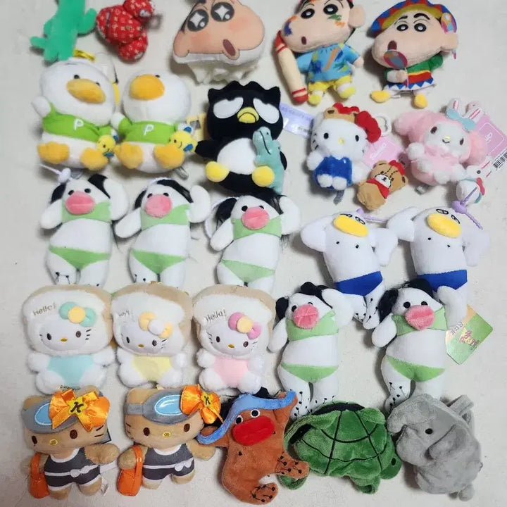[BUNJANG] Various Doll Keyring Bundle Set / 인형 키링 (95+5 )100개 일괄판매 합니다