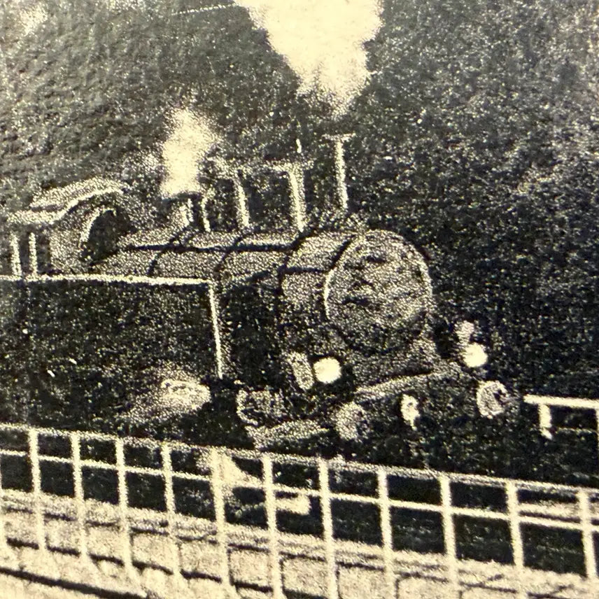 [BUNJANG] 1937 German Schwarzwaldbahn Steam Locomotive Original Postcard / 1937년 - 독일 슈바르츠발트 증기기관차 오리지널 엽서 2차대전 직전