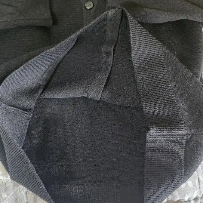[BUNJANG] MLSUIT Black Cardigan (Size 95) - New / MLSUIT 블랙 가디건 95 세제품