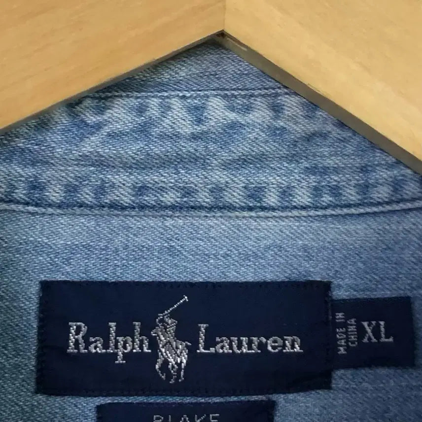 [SOLD OUT] Xxl 폴로 데님 셔츠