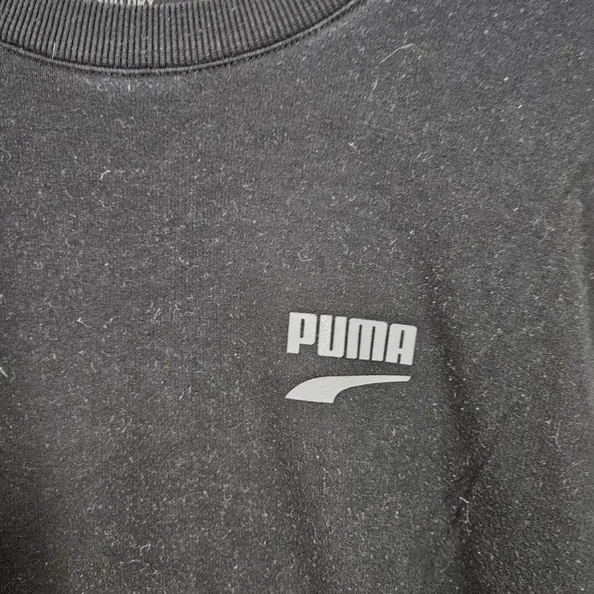 [BUNJANG] Puma Black Crewneck Sweatshirt / 푸마 블랙 맨투맨 티셔츠