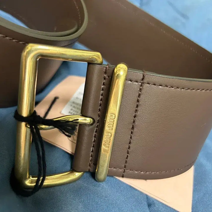 [BUNJANG] Miu Miu Belt 6cm (75) - New / 미우미우 벨트 6cm 75 판매합니다
