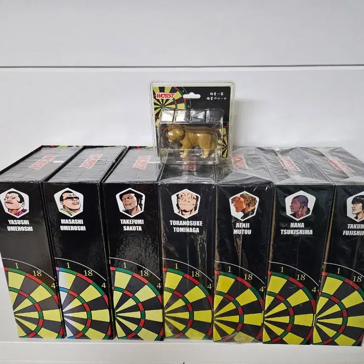 [BUNJANG] Dive Crows Worst Umehoshi Family 8-Piece Figure Bundle Set / dive 크로우즈 워스트 우메호시 일가 8종 피규어 풀세트 일괄판매