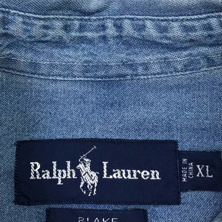 [SOLD OUT] XL 폴로 데님 셔츠