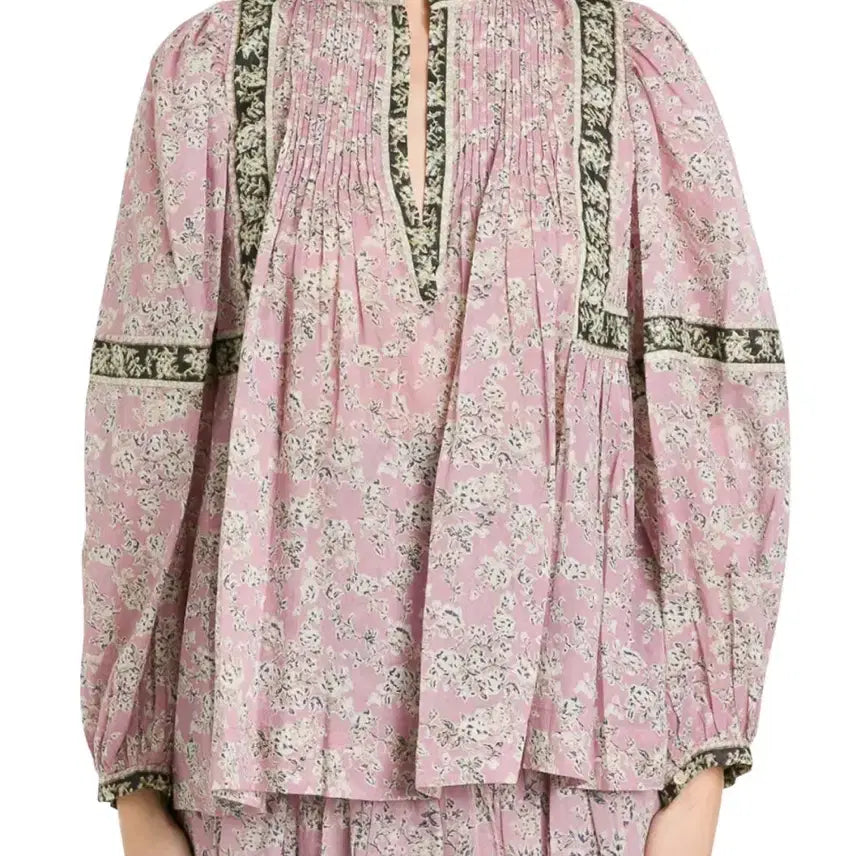 [BUNJANG] Isabel Marant Floral Blouse / 이자벨마랑 블라우스