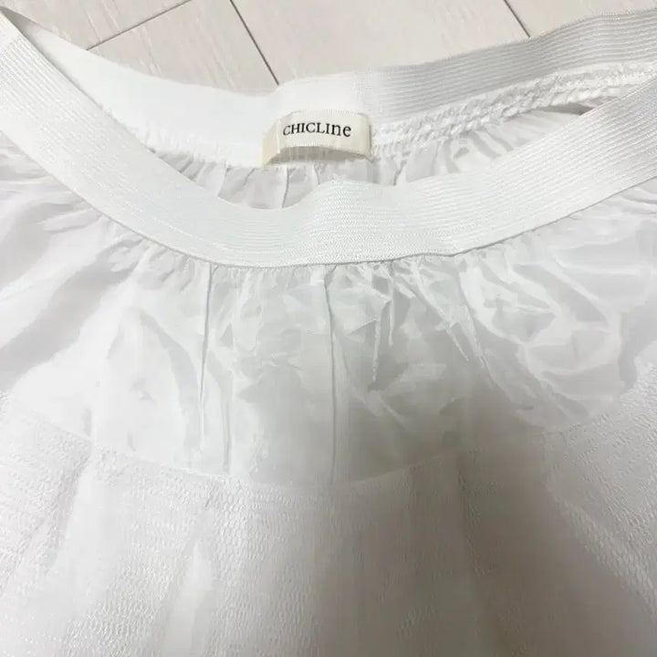 [BUNJANG] White Underskirt with Lace Detail / 계량한복 속치마