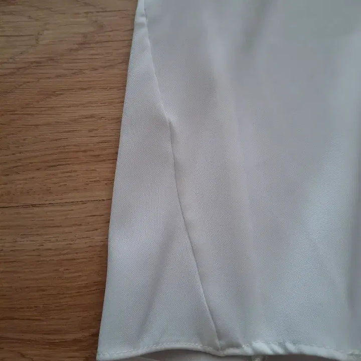 [BUNJANG] ZARA White Ribbon Blouse / 자라 화이트 리본 블라우스