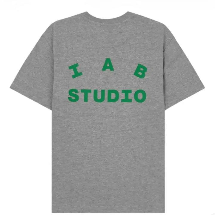 [BUNJANG] IAB Studio Gray Green T-shirt / 아이앱 스튜디오 티셔츠 그레이 그린 - 22FW [L,XL]