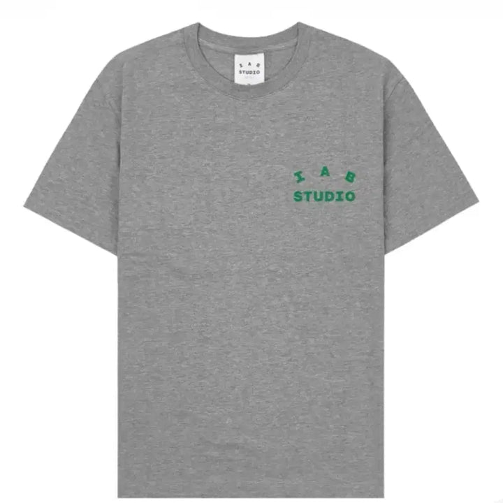 [BUNJANG] IAB Studio Gray Green T-shirt / 아이앱 스튜디오 티셔츠 그레이 그린 - 22FW [L,XL]