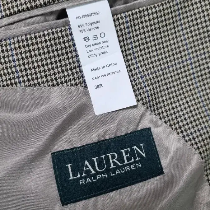 [BUNJANG] Ralph Lauren Houndstooth Blazer / 랄프로렌 하운드투스 블레이저