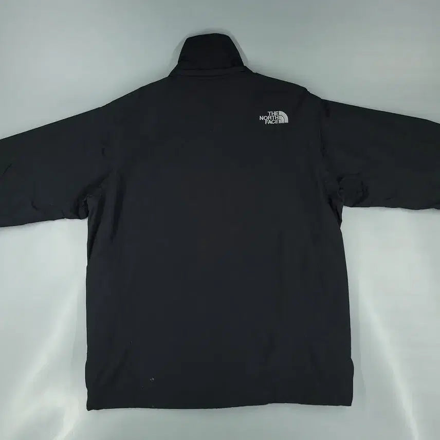 [SOLD OUT] 노스페이스 블랙 그레이 로고 체스트포켓 하이벤트 볼카노 투웨이지퍼 고프코