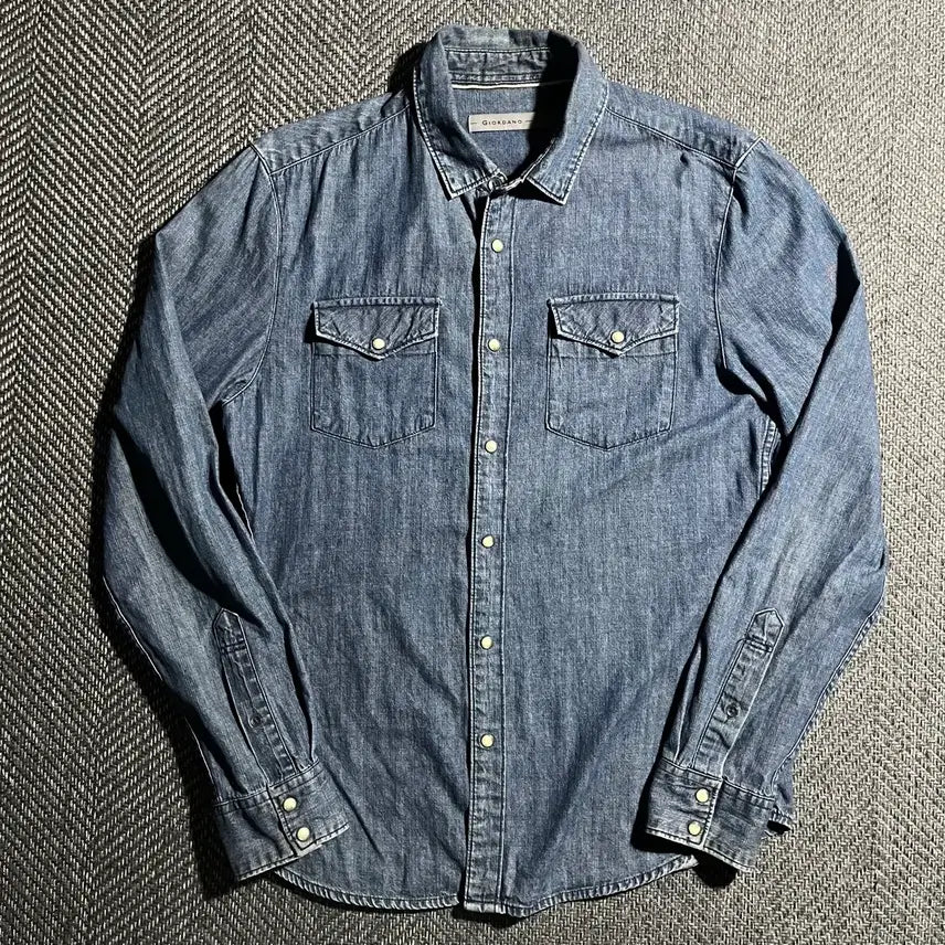 [SOLD OUT] [L] GIORDANO 지오다노 데님 셔츠