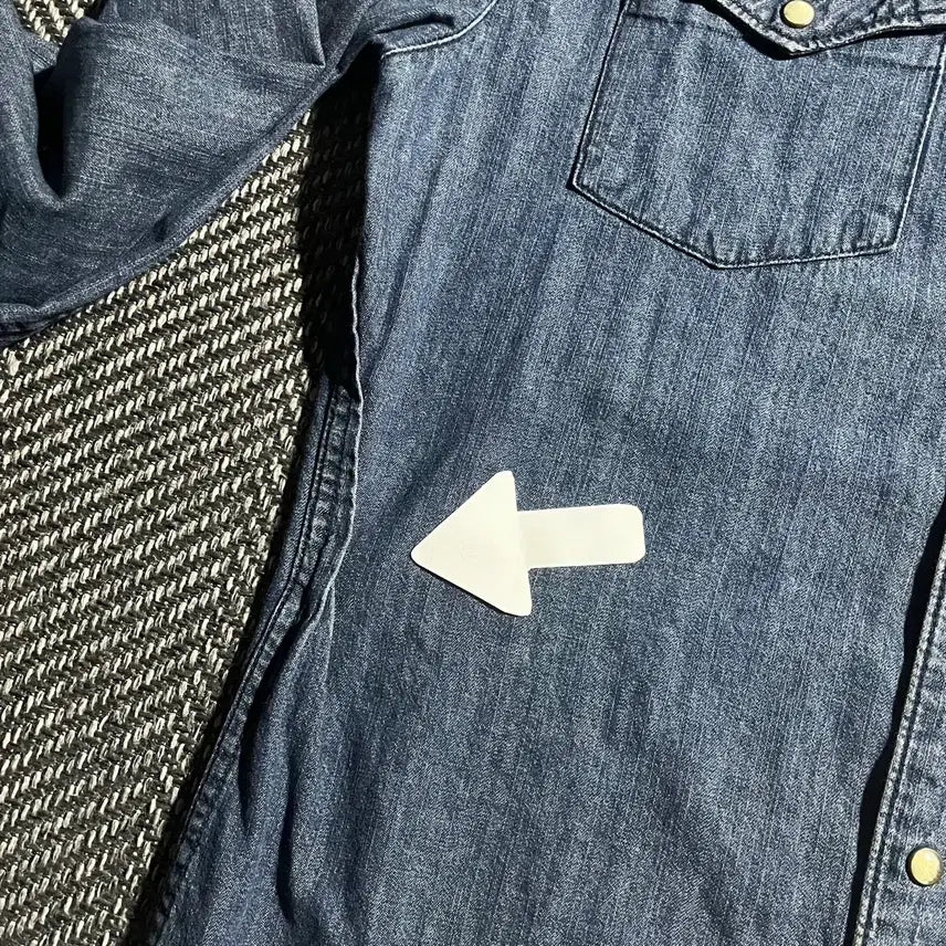 [SOLD OUT] [L] GIORDANO 지오다노 데님 셔츠