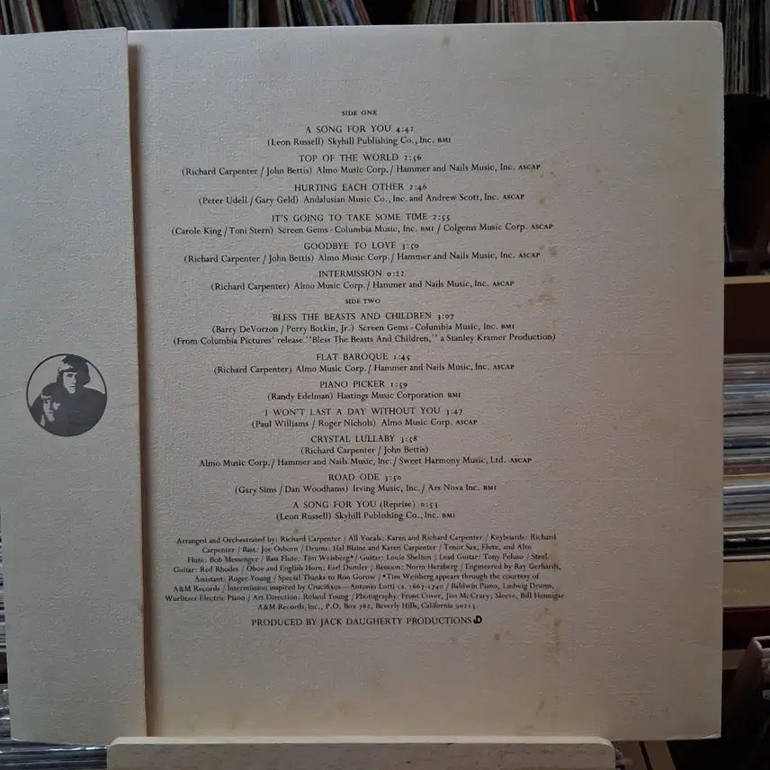 [SOLD OUT] 민트급 카펜터스 (CARPENTERS) LP  할인