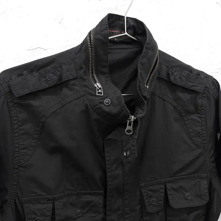 [SOLD OUT] nationality+name=grosbec 반팔 집업 자켓