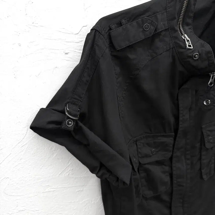 [SOLD OUT] nationality+name=grosbec 반팔 집업 자켓