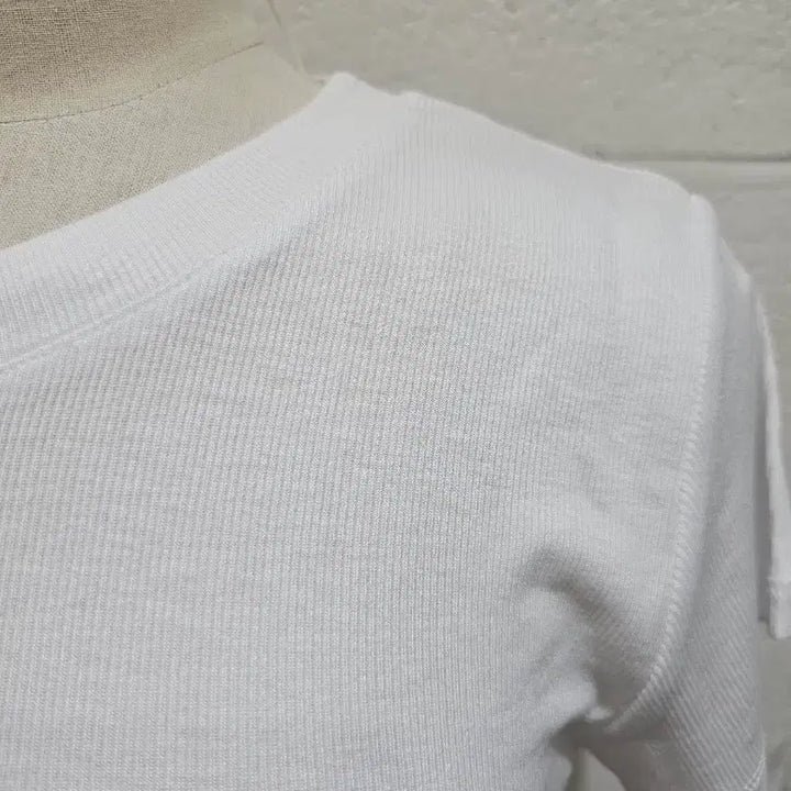 [SOLD OUT] 골지 라운드 반팔- 화이트