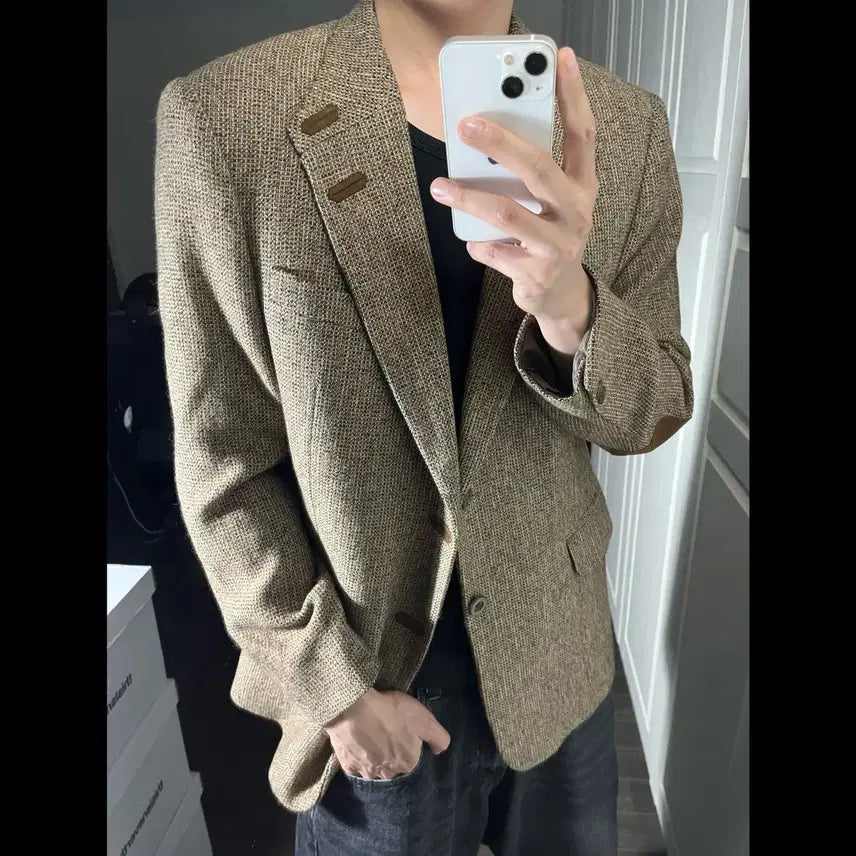 [BUNJANG] DAKS Cashmere Wool Blazer Jacket / [100] DAKS 닥스 캐시미어 울 모직 블레이저 자켓