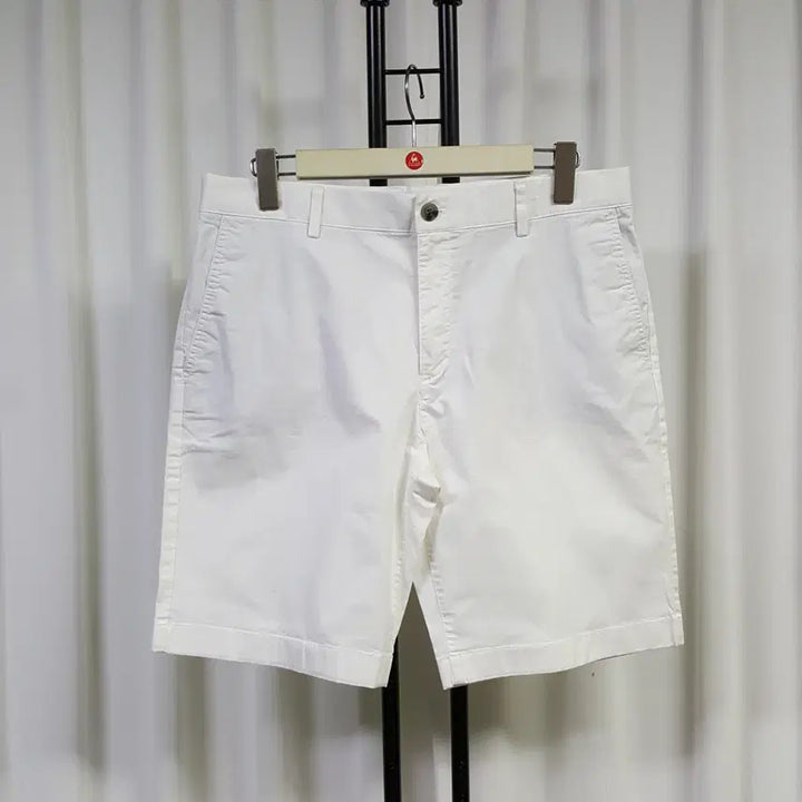 [SOLD OUT] 라코스테 남성 반바지 화이트 35인치 오일장