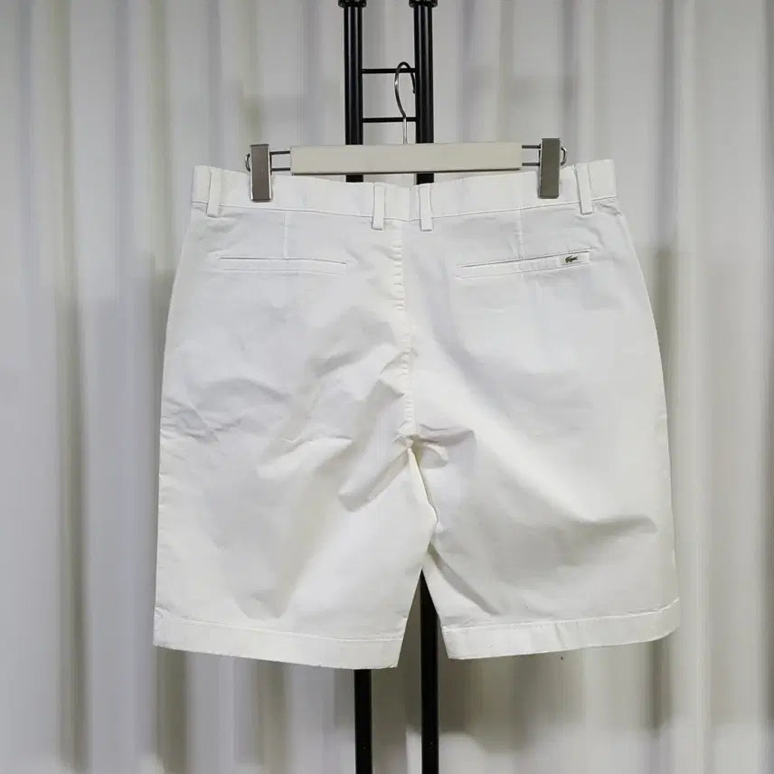 [SOLD OUT] 라코스테 남성 반바지 화이트 35인치 오일장