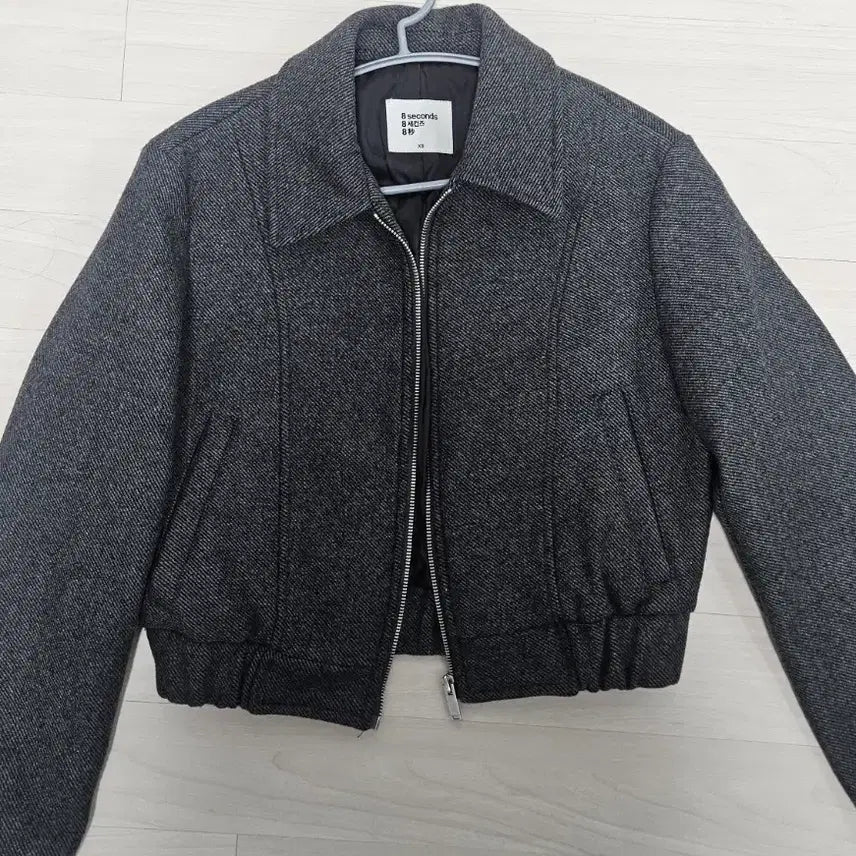 [BUNJANG] 8 Seconds Wool Blend Stand Collar Short Coat / 에잇세컨즈 자켓