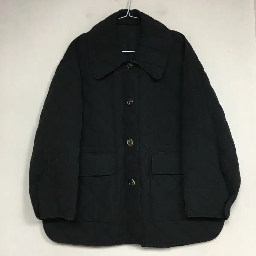 [BUNJANG] SYSTEM Black Quilted Jacket / SYSTEM 시스템 블랙 퀼팅 자켓