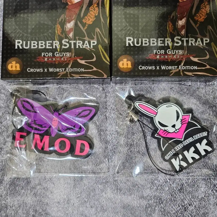 [SOLD OUT] 크로우즈 워스트 피규어 굿즈 러버스트랩 6종 풀세트 일괄판매