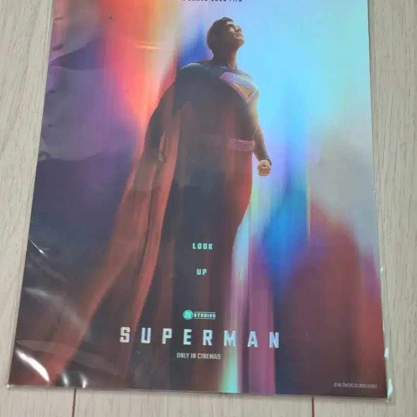 [BUNJANG] Superman Art Card / 슈퍼맨 아트카드