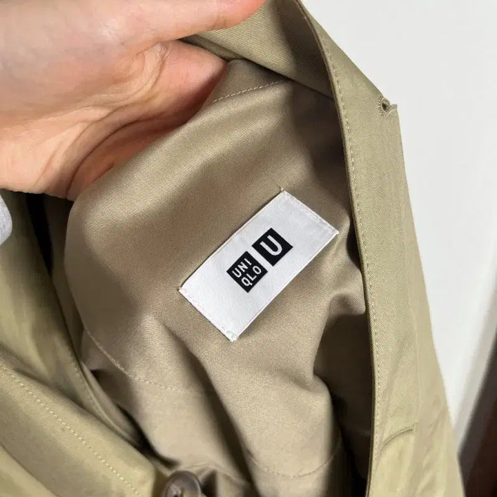 [BUNJANG] Uniqlo Trench Coat Long Jacket Men M / 유니클로/트렌치 코트 롱 자켓 남M L/라덴