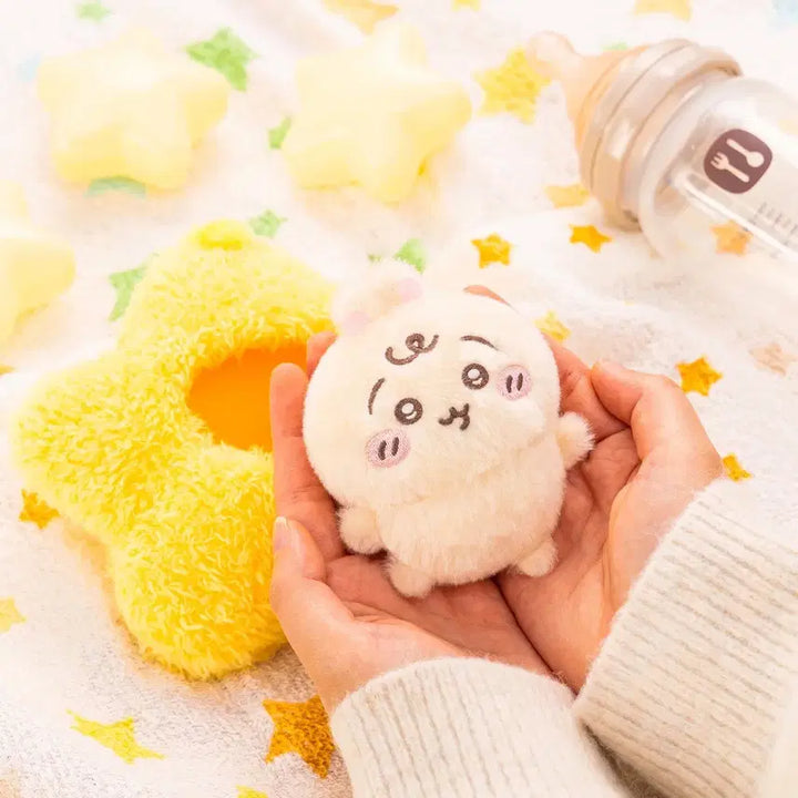 [BUNJANG] Chikawa Star Shaped Swaddle Keyring / 치이카와 별 모양 포대기 키링 (인형 분리가능)