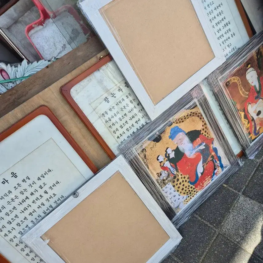 [BUNJANG] Antique Frame / 44   48 센치액자 새것맞춤 1개단가입니다 가격제시되로 판매가능
