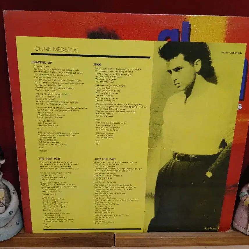 [BUNJANG] Glenn Medeiros 글렌 메데이로스 LP 음반 / Glenn Medeiros 글렌 메데이로스 LP 음반