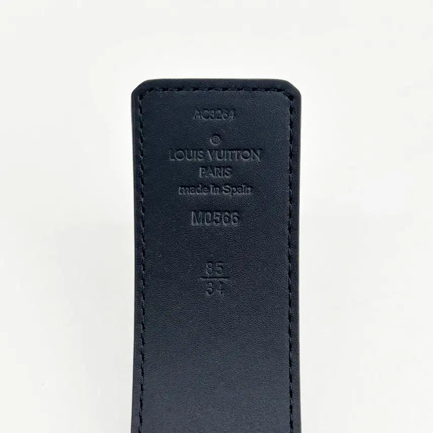 [BUNJANG] Louis Vuitton M0566U Reversible Belt / 루이비통 M0566U LV 금장 리버서블벨트 85 6TLVT20156