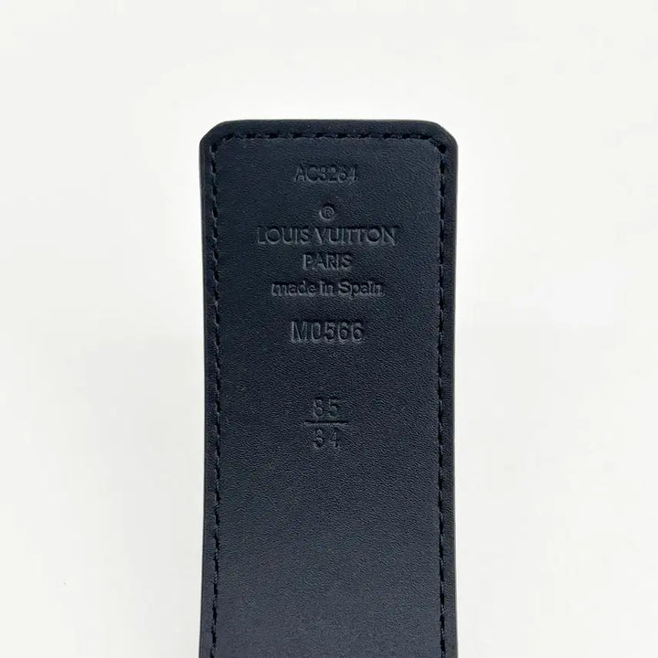 [BUNJANG] Louis Vuitton M0566U Reversible Belt / 루이비통 M0566U LV 금장 리버서블벨트 85 6TLVT20156