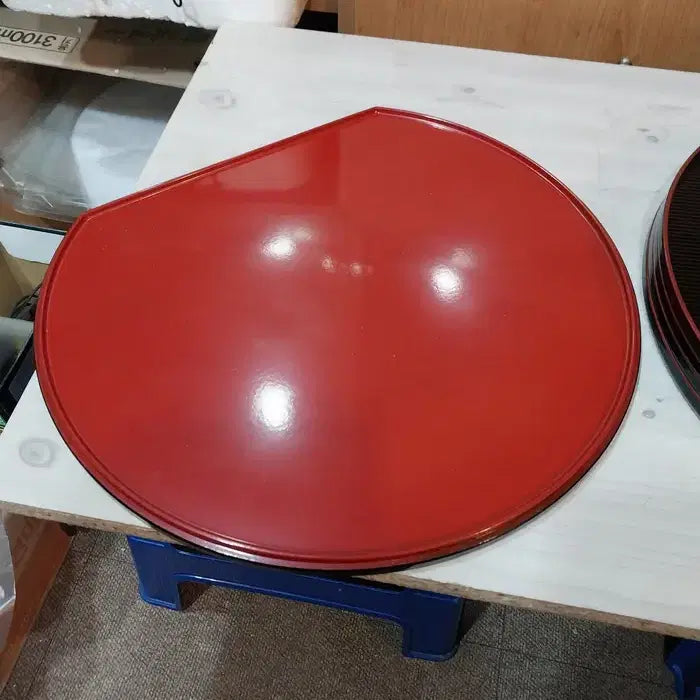 [BUNJANG] Vintage Unused Large Plastic Dish Set / 1970 미사용 대형 플라스틱 접시 세트