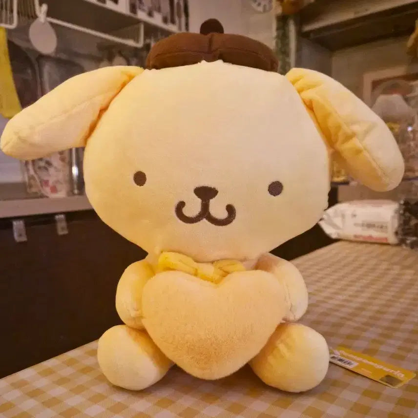 [BUNJANG] Sanrio Pompompurin 30cm Plush Doll / 산리오 폼폼푸린 30cm인형(새상품)