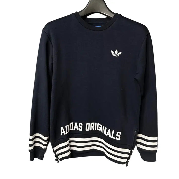 [BUNJANG] Adidas Navy Zipper Sweatshirt / 90 아디다스 네이비 지퍼 맨투맨 티셔츠