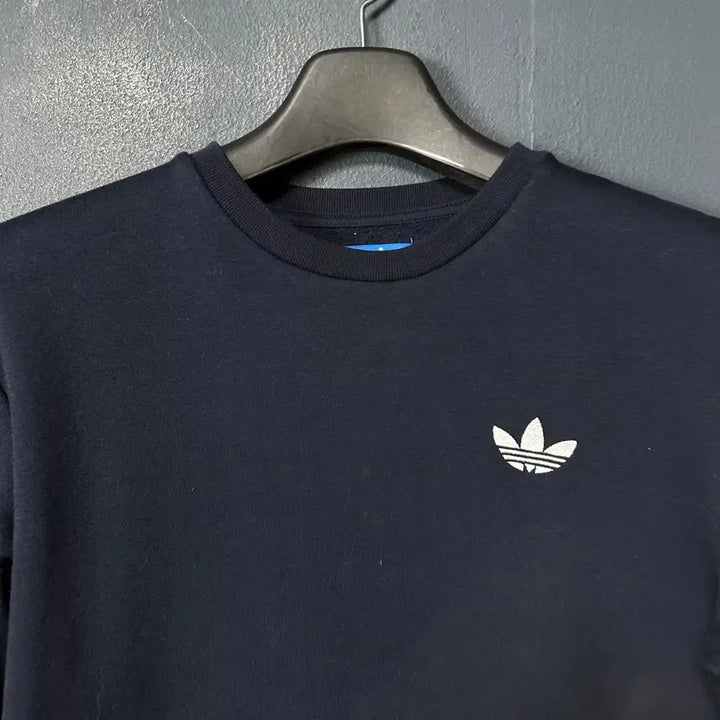[BUNJANG] Adidas Navy Zipper Sweatshirt / 90 아디다스 네이비 지퍼 맨투맨 티셔츠
