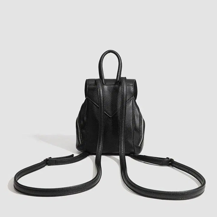 [BUNJANG] Chrome Hearts Black Leather Dagger Backpack / 크롬 블랙 레더 대거 백팩