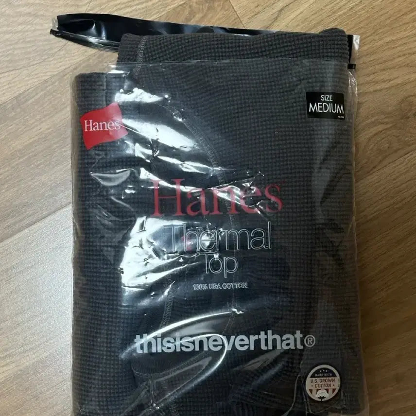 [SOLD OUT] 디네댓 헤인즈 써멀 롱슬리브 차콜 M 팝니다
