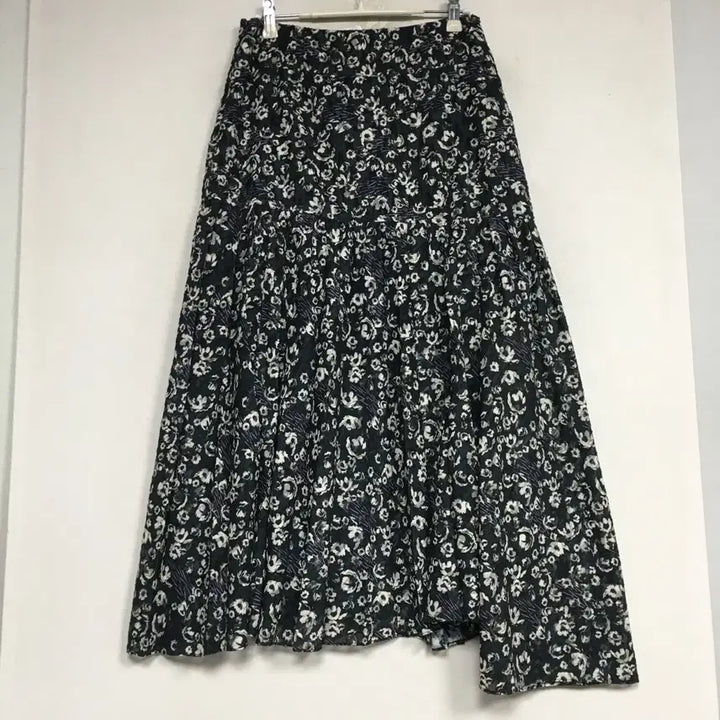[SOLD OUT] TIME 타임 플라워 언발 롱 스커트 67