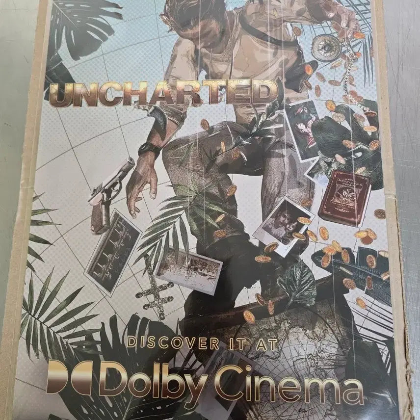 [BUNJANG] Uncharted (Tom Holland) Dolby Poster (A3) / 톰 홀랜드 주연의 언차티드 돌비포스터 (A3) 팝니다