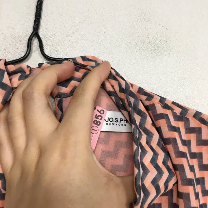 [BUNJANG] MojoSphin Pattern Chiffon Blouse / 모조에스핀 패턴 쉬폰 블라우스 55