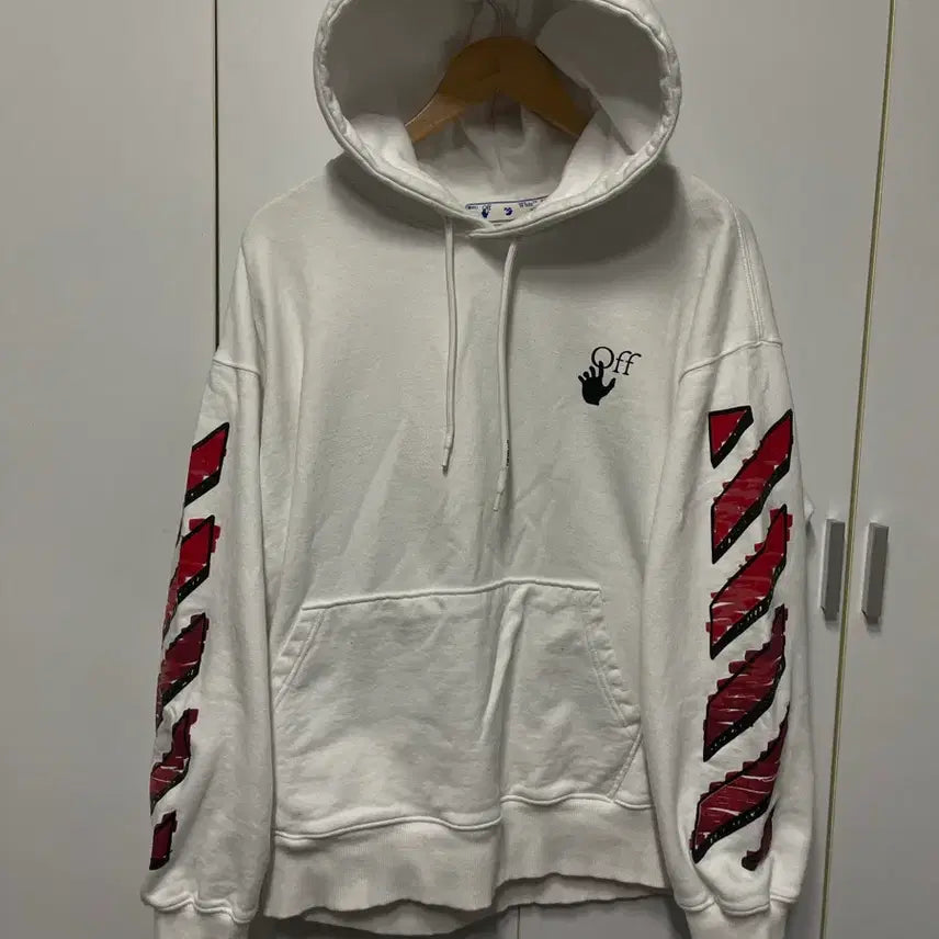 [SOLD OUT] 오프화이트 마커 애로우 후드티 XL