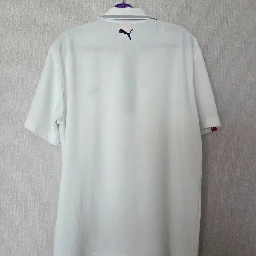 [SOLD OUT] 푸마 화이트 반팔 카라티