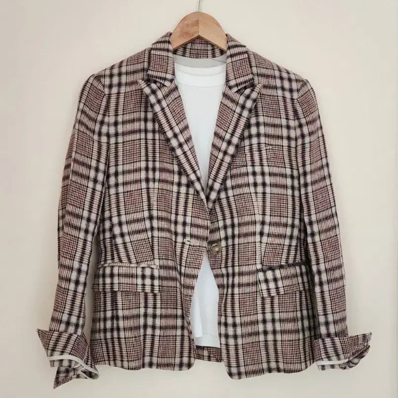 [SOLD OUT] 최저가(정품)이자벨마랑 에뚜왈 린넨체크 블레이저 (34)