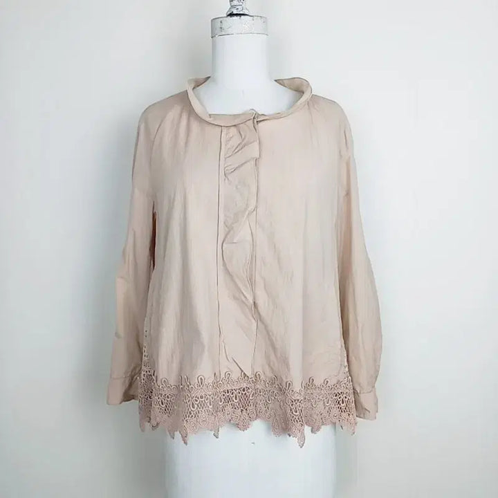 [SOLD OUT] 오즈세컨/여름 바스락 자켓 블라우스 44 55 XS S/라덴