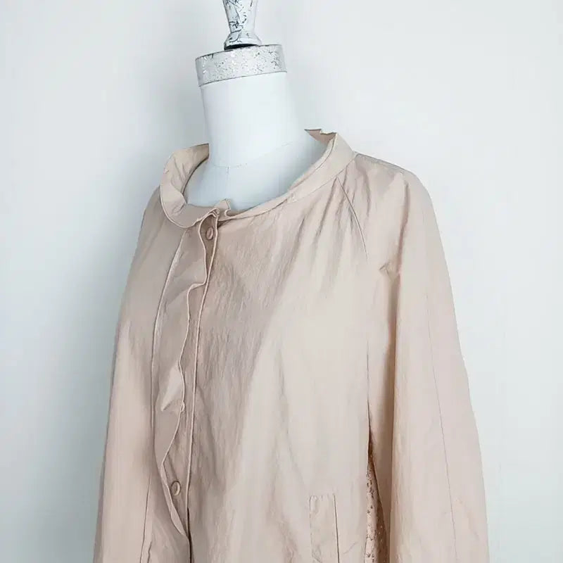 [SOLD OUT] 오즈세컨/여름 바스락 자켓 블라우스 44 55 XS S/라덴