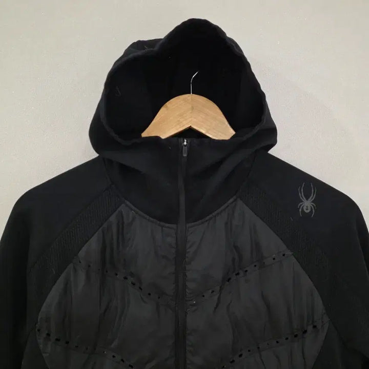 [SOLD OUT] 스파이더 에어로 구스다운 하이브리드 러닝 후드 자켓 L