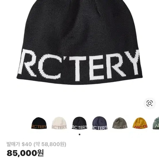 [SOLD OUT] 아크테릭스 월드 헤드 토크 비니